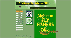 Desktop Screenshot of mohicanflyfishersofohio.com