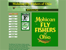 Tablet Screenshot of mohicanflyfishersofohio.com